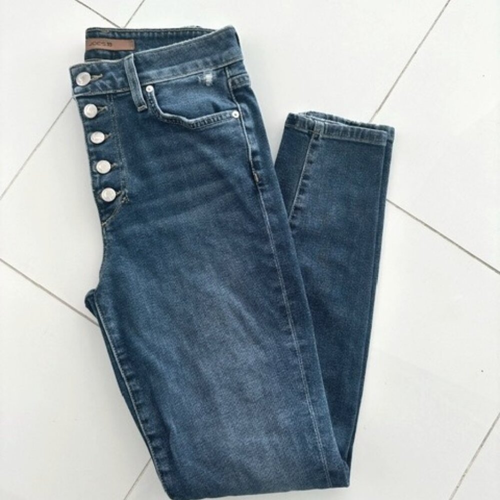 Joe's Jeans Button Fly Skinny Jeans